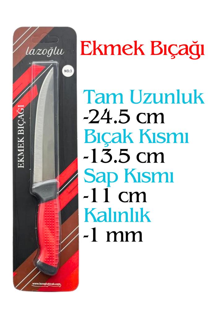 3 Parça Kurban Bıçak Seti Profesyonel Kasap Bıçağı Ekmek Bıçağı 3 Parça Kurban Bıçak Seti Profesyonel Kasap Bıçağı Ekmek Bıçağı